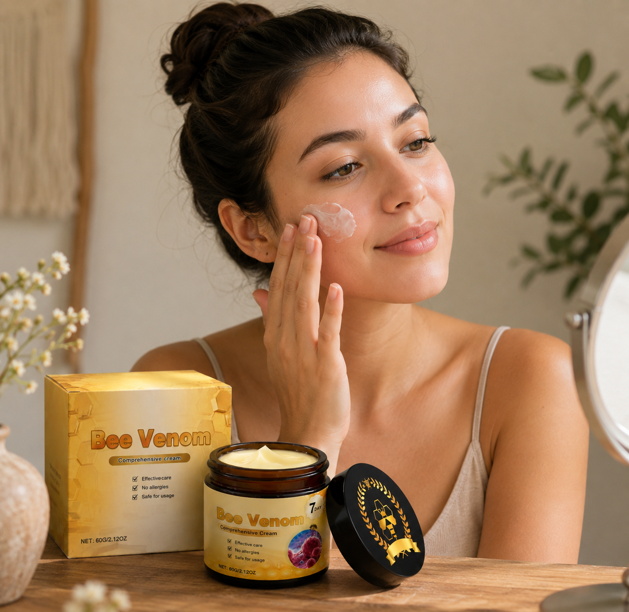 Crema Integral De Abejas Limpiadora y Hidratante